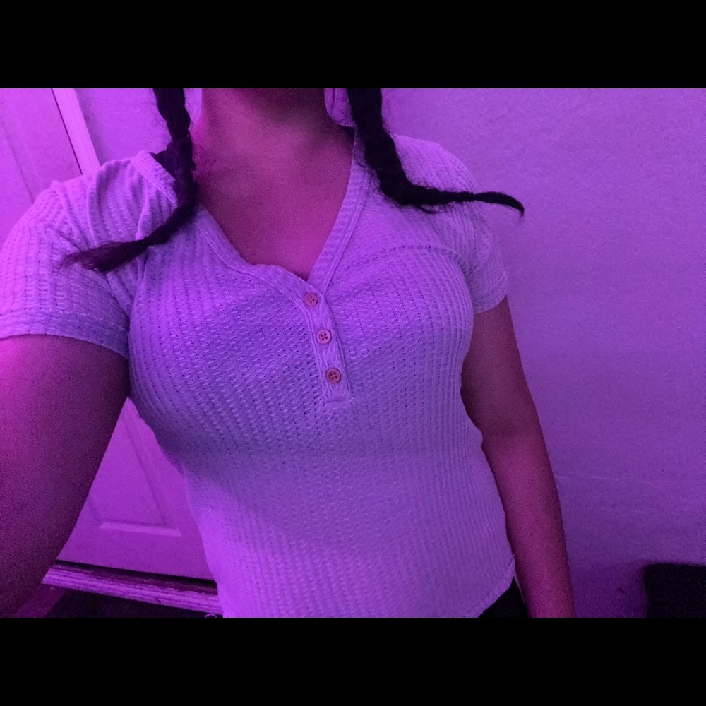 Baby Blue Knit Shirt